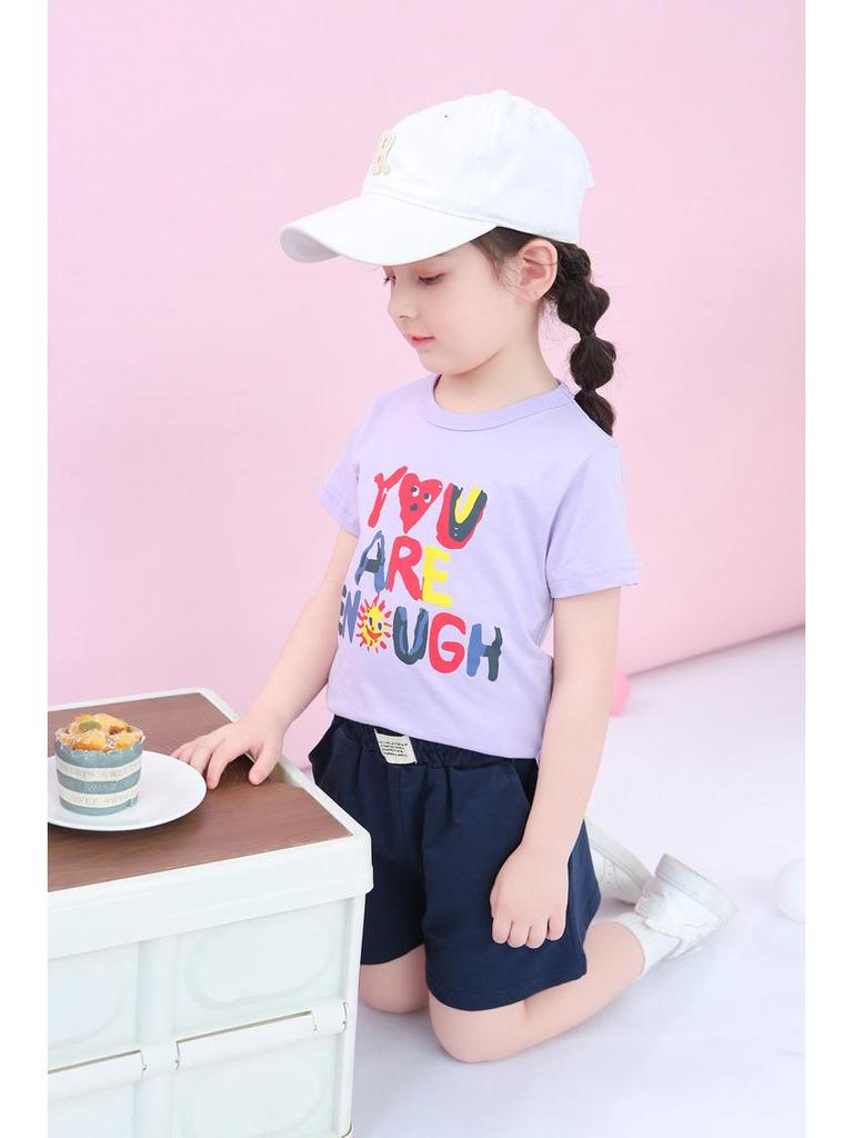 27home Korean Style Girls' Summer Sports Shorts 2024