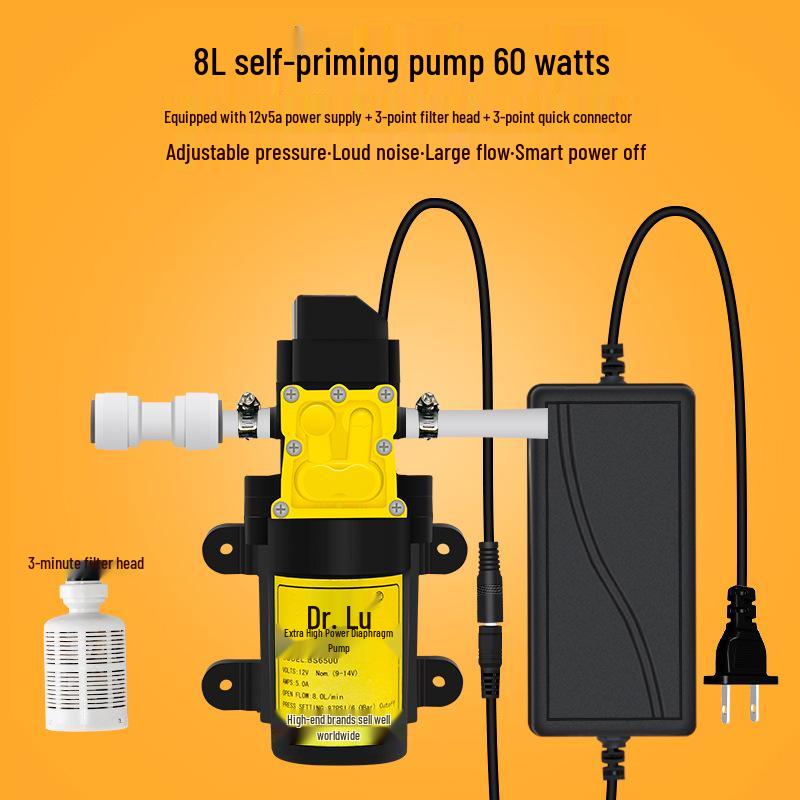 Automatic Self-Priming Water Pump Booster & Purifier System
