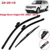 26/26/16 Wiper Blades for Range Rover Vogue L322, Discovery 3/4, Sport L320, Freelander 2