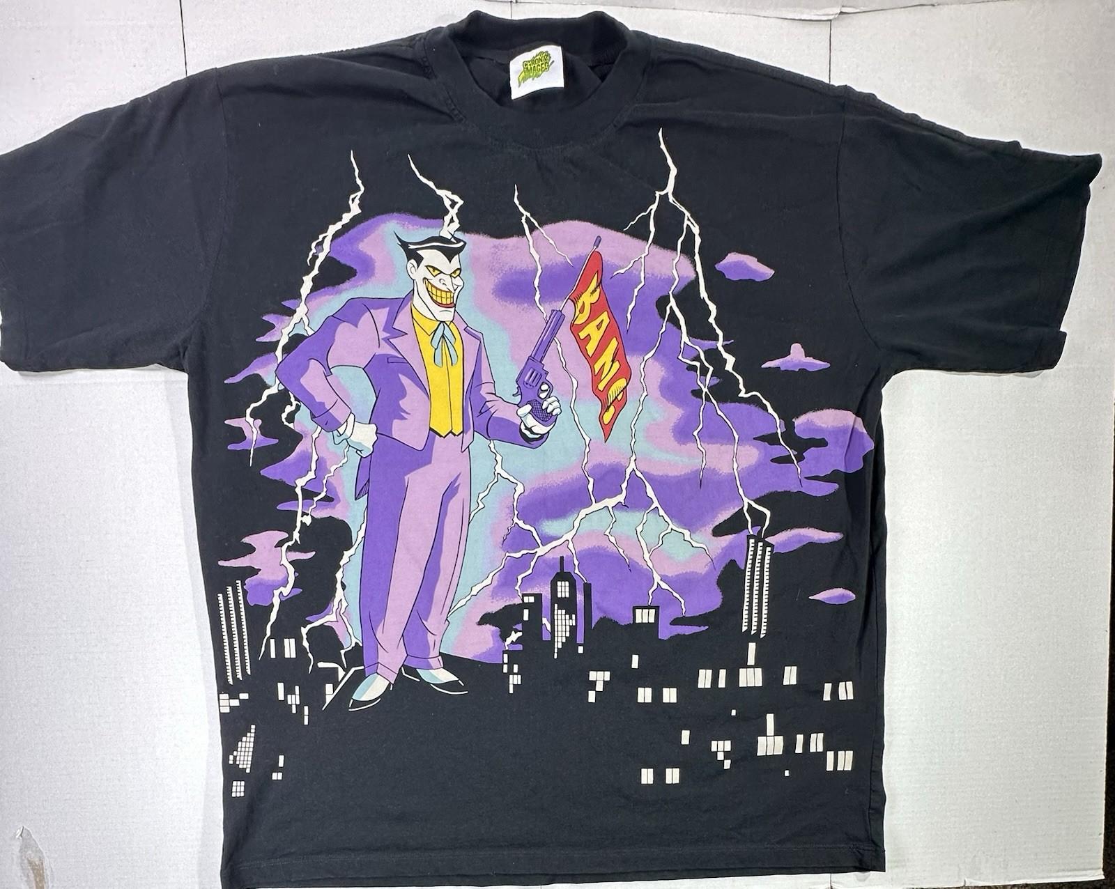 Joker Harley Quinn Batman Graphic 3XL Double Sided DC Comics 2023 Unisex T-Shirt XXL
