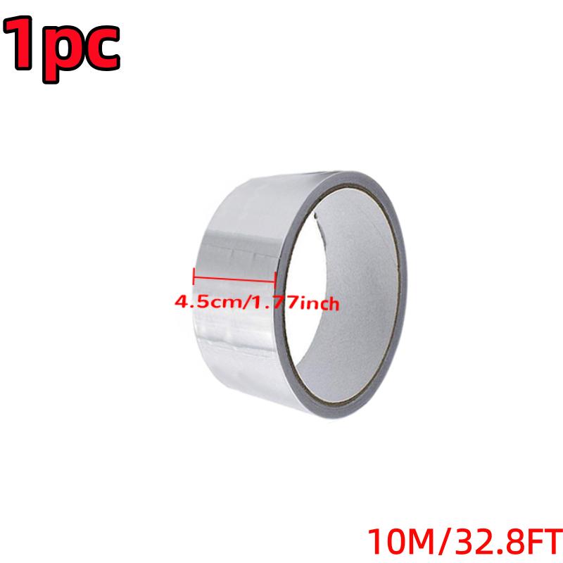 Aluminiumfolienband Silber Hitzebeständig Auslaufsicher Klebstoffe Flicken Reparatur Anti-Leckage Gewebeklebeband Küche Wasserdichte Aufkleber