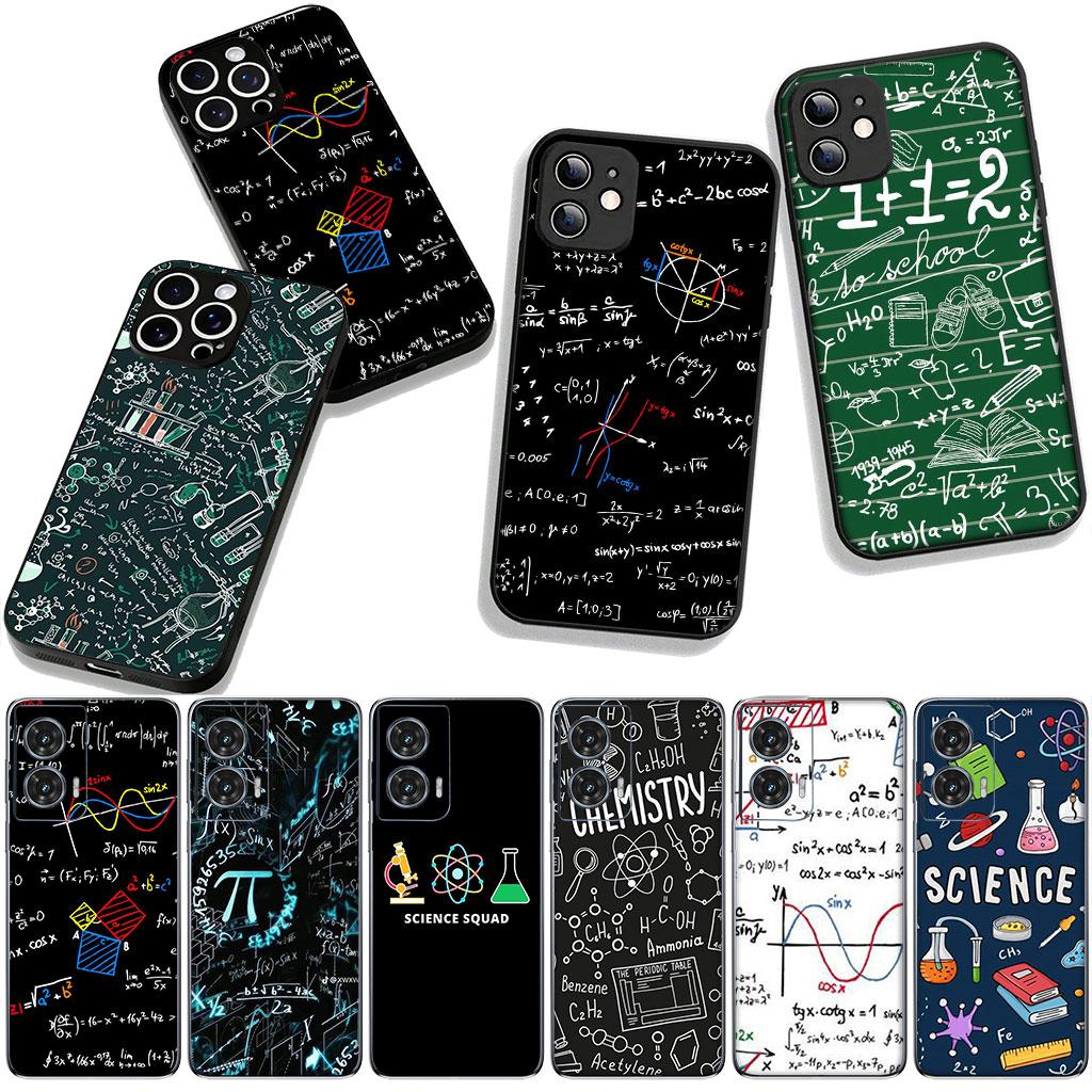 Cover for Xiaomi Redmi 15 A5 9A 9T 10A 10C 9C NFC 15C Note 11 9 10 Pro 8T 4G 5G Coque Phone Case Chemical Maths Equation Formula