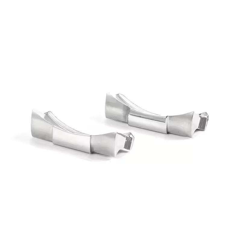 

20mm 21mm For Rolex Daytona Submariner Date Black Green Yacht-Master Watch Arc Interface Solid Stainless Steel End Link Parts 21mm срібний