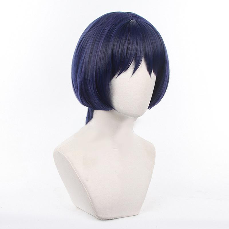 Genshin Impact Scaramouche Cosplay Perücke Vorgeformte Perücken Hitzebeständige Anime-Perücken