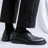 New Male Shoes Men's Classic Retro Derby Shoes Mens Business Dress Office Leather Shoe Flats Men Fashion Wedding Party Oxfords