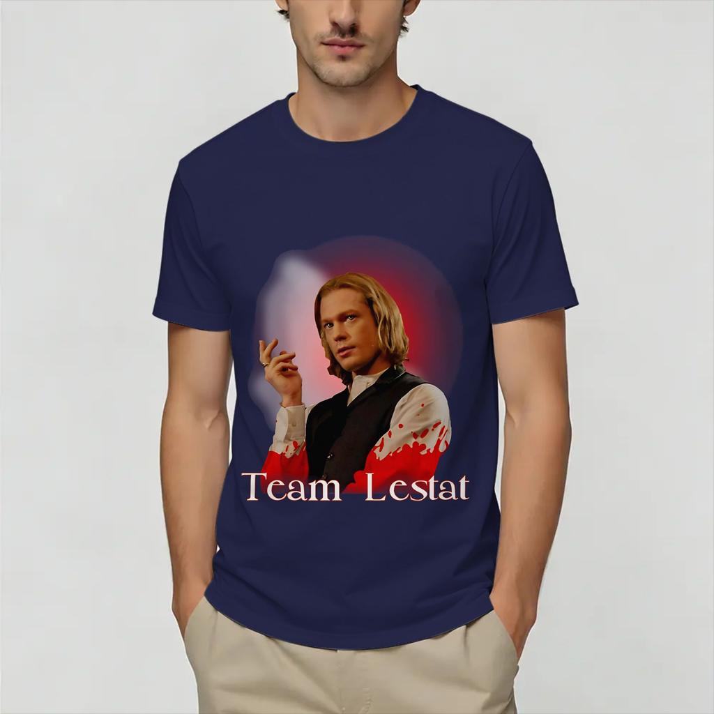 Unisex TShirts The Vampire Lestat Humor Pure Cotton Tees Short Sleeve T Shirts Crew Neck Clothing Adult