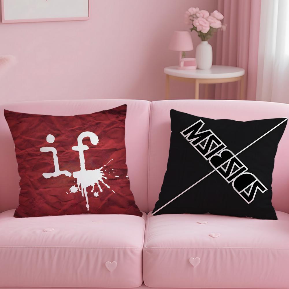 POPULAR Mindless Self Indulgencee Cushion Cover Comfortable Reversible Pillow Cover Ideal for Car Sofa Bedroom & Beyond