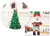 Festive Elf Figure Ornament - Cartoon Doll for Christmas Tree Decoration