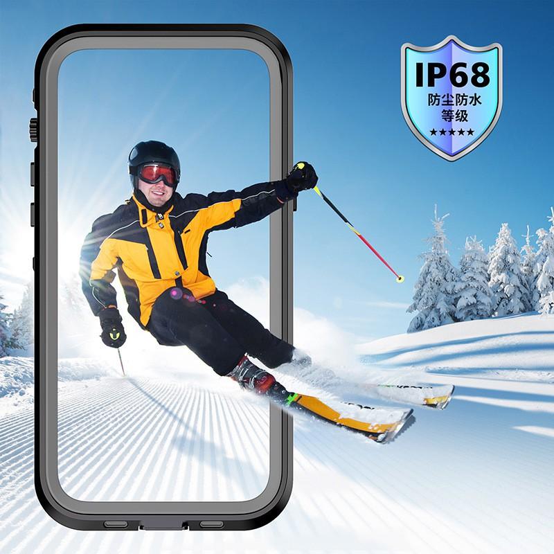 Wasserdichte Handyhülle iPhone 13 Pro Max Schwimmen Tauchen Schutzhülle 12 11 XS XR