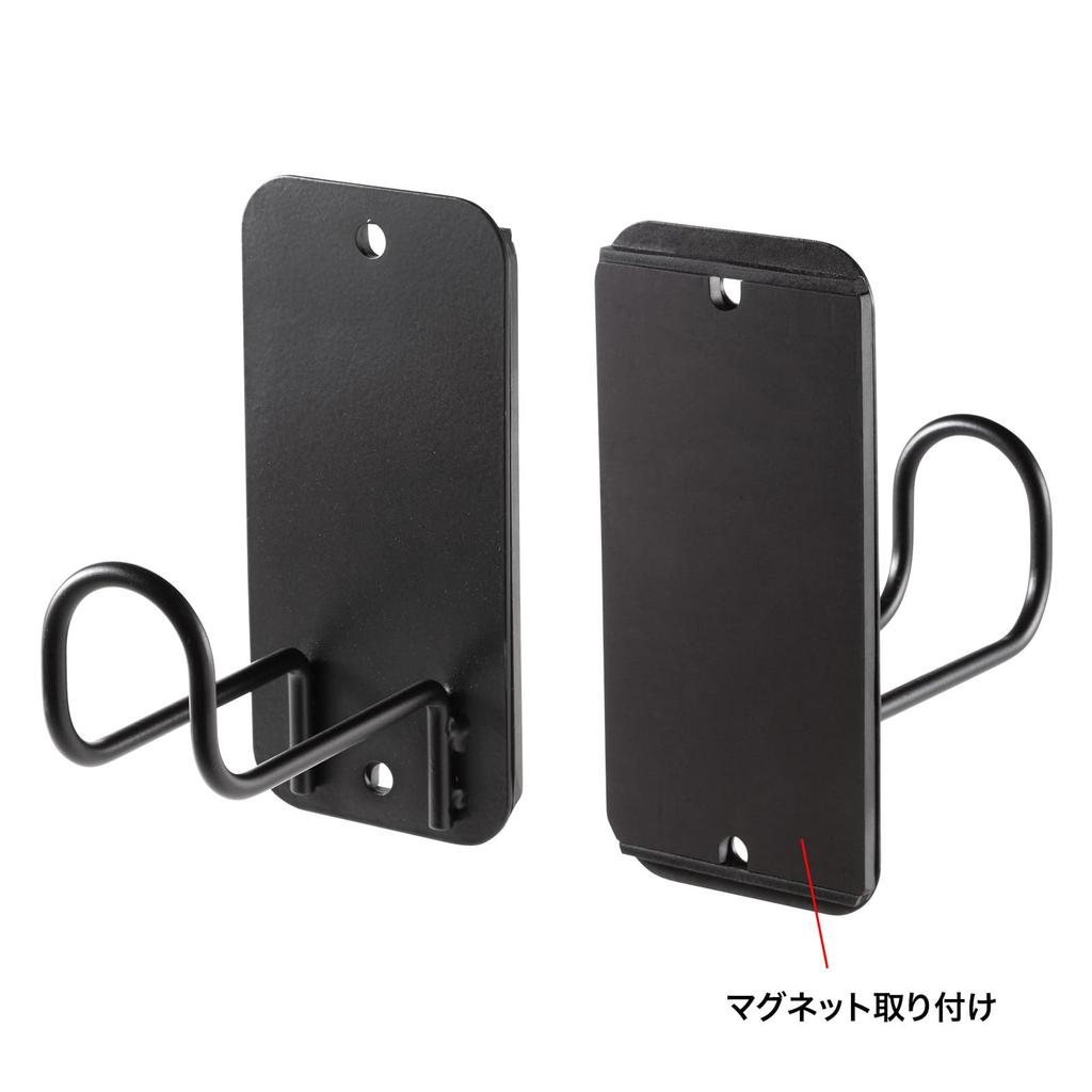 Sanwa Supply Magnetic Cable Hook Set of (Large, 2) RAC-CF5