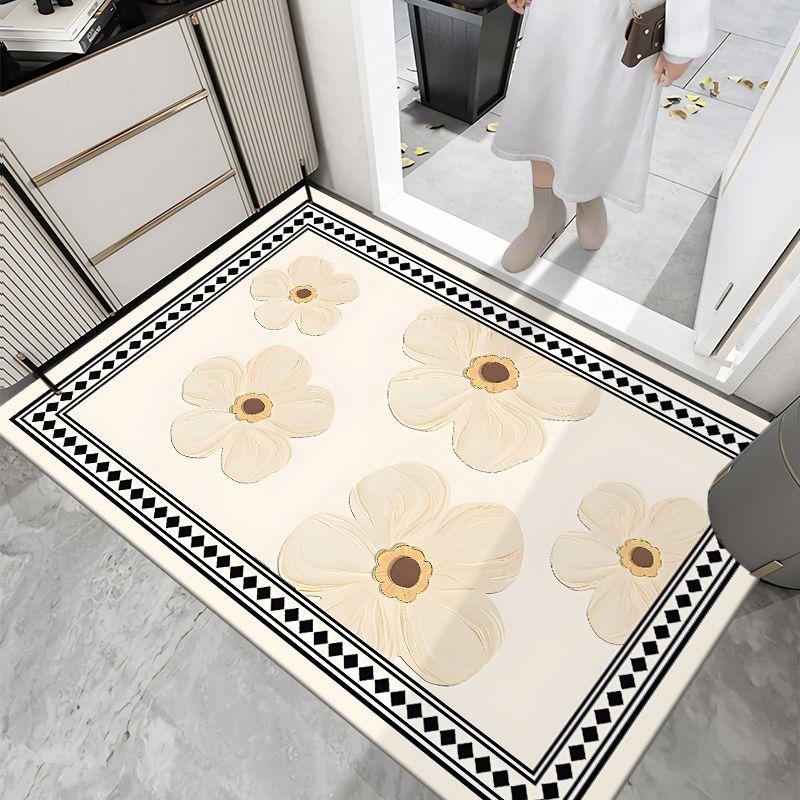 Diatom mud bathroom floor mat, water absorption door, toilet, kitchen king size floor mat, non-slip bathroom, bath mat