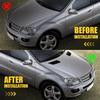 Automotive Pair Hood Air Vent Grille Covers Designed for Mercedes For Benz W164 GL Class 350 450 with Factory Specifications