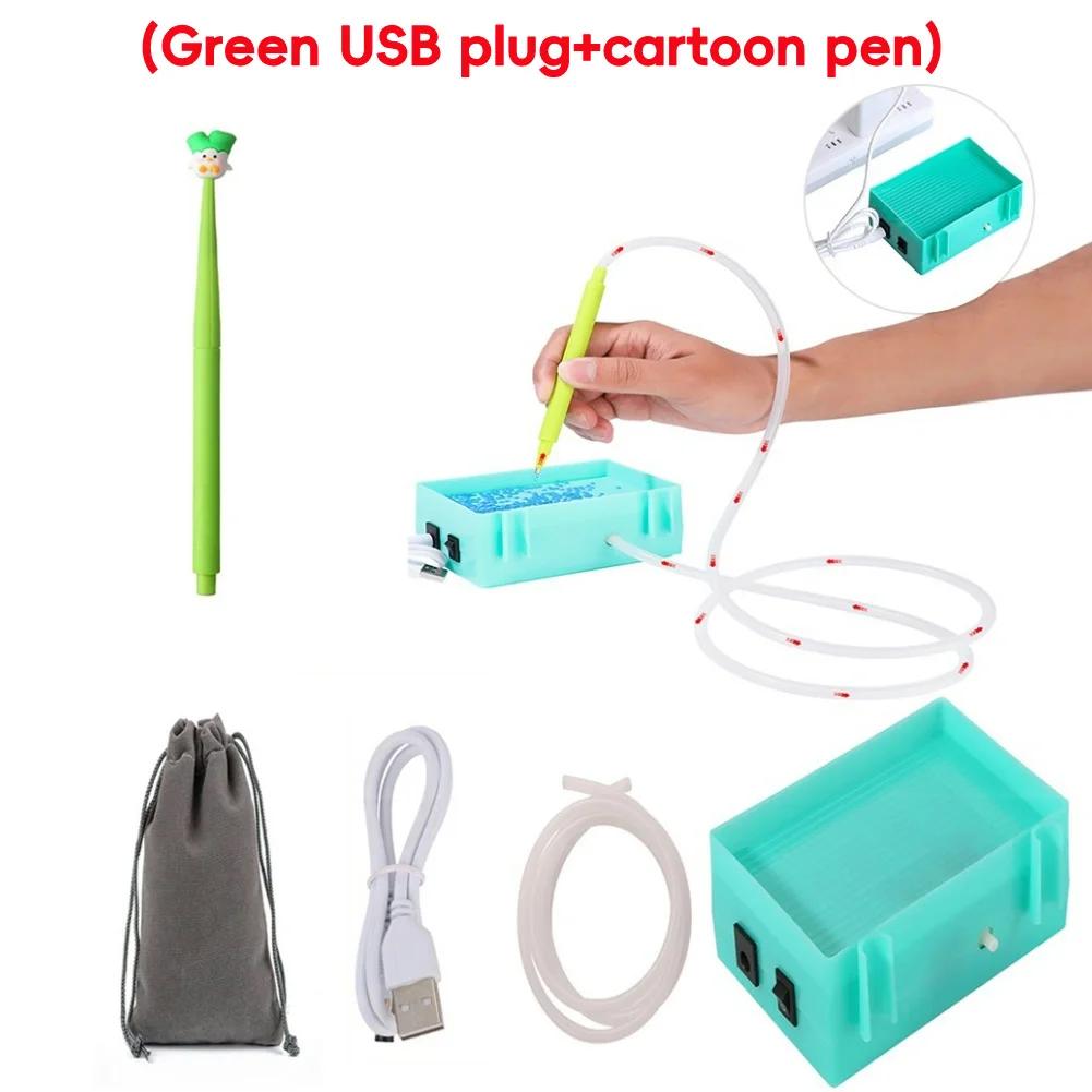 

Electric Diamond Painting Suction Pen Kit USB Powered Diamond Painting Tool Vacuum Diamond Painting Pen Kit for Diamond Arts