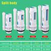 Flush Valve For Toilet Water Tank Connected 2 Flush Fill Toilet Cistern Inlet Drain Button Repair Parts Outlet Tank Accessories