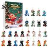 Festive Desktop Table Decor 2026 Dragon Advent Calendar 24 Days Funny Baby Figures Christmas Countdown Cute for Tree 2D Acrylic Cartoon Ornaments