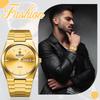 Analog Watch with Stainless Steel 3ATM Water Quartz and Colors Perfect for or As a Gift for Him Men's Case, Resistance, Calendar, Movement,