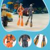 Diver Figurines Ornaments Landscaping DIY Aquarium Decorations Desktop Scale Models