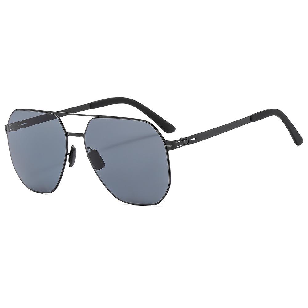 Red Wolf 5th Gen Hermes Screwless Ultra-Light Large Frame Polarized Sunglasses 7329
