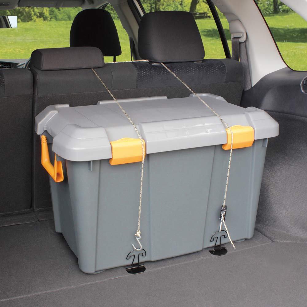 Tsuchiya Yac Car Interior Accessories Luggage Anchor Black RV-75