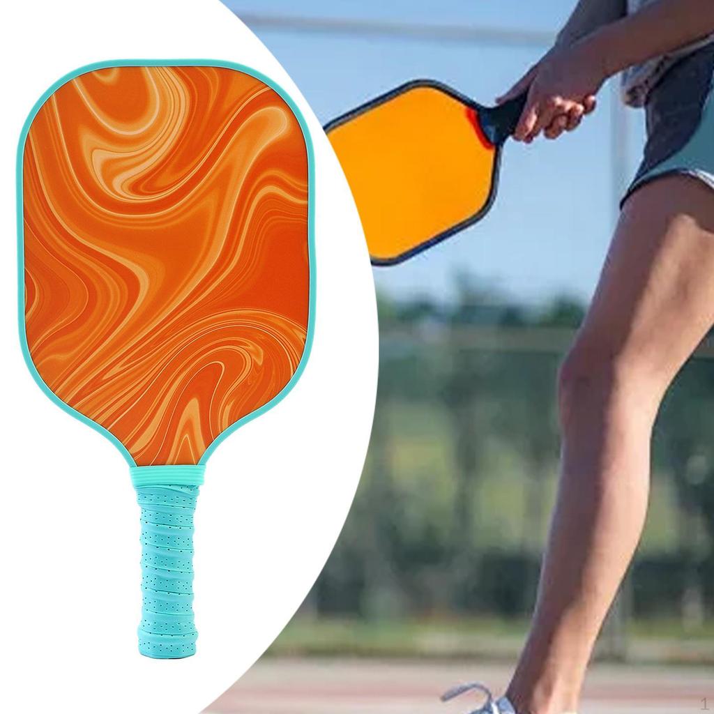 Pickleballs Paddle Premium Pickleball Racket for Balance Consistency Beginner Blue Handle