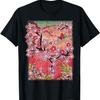 Flower Pink Sakura Pretty Cherry Blossom T-Shirt(1)