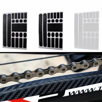 Bicycle Chain Protection Sticker Mountain Bike Care Chain Sticker Folding Frame Protective Film Anti-scratch Rhino Skin Sticker