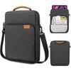Borsa a tracolla leggera per iPad, 11/13 pollici, Borsa a spalla a mano con manico per tablet ad alta capacità