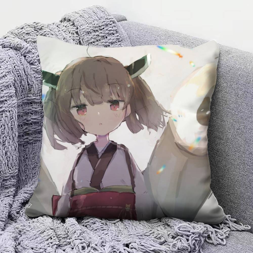 Tohoku Kiritan Cute Home Sofa Cushion Covers and Aecorative Custom Pillow Covers