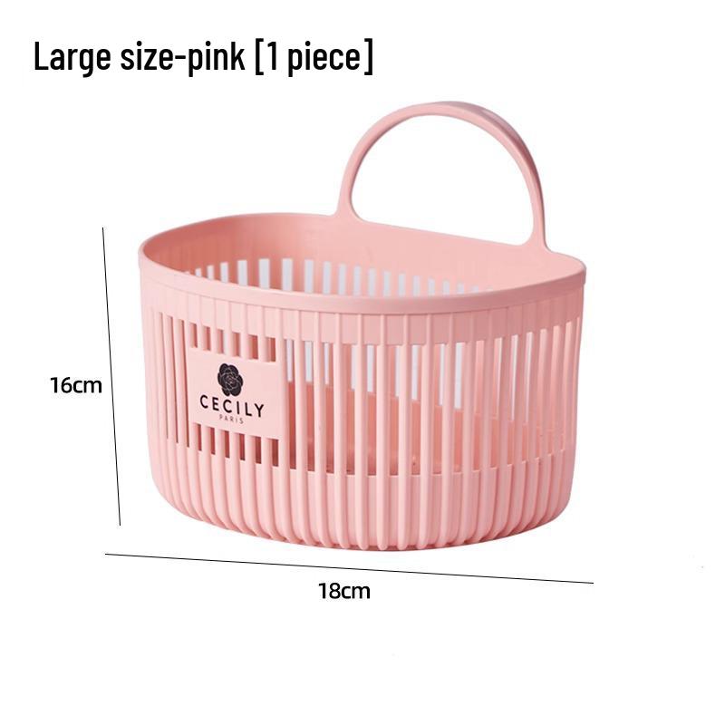 Wall-Mounted Hanging Storage Basket for Kitchen and Bathroom