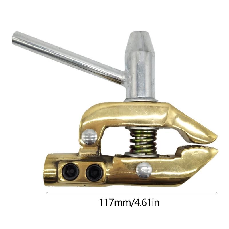 Professional Welding Ground Clamp High Conductivity Coppers Welding Equipment Clamp For Stable Electrical Connection