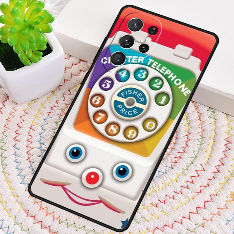 Retro Telephone Rotary Dial Phone Case For Samsung Galaxy Note 10 Pro S26 S25 S24 S23 S22 Ultra Plus S21 FE S20 Shockproof Cover