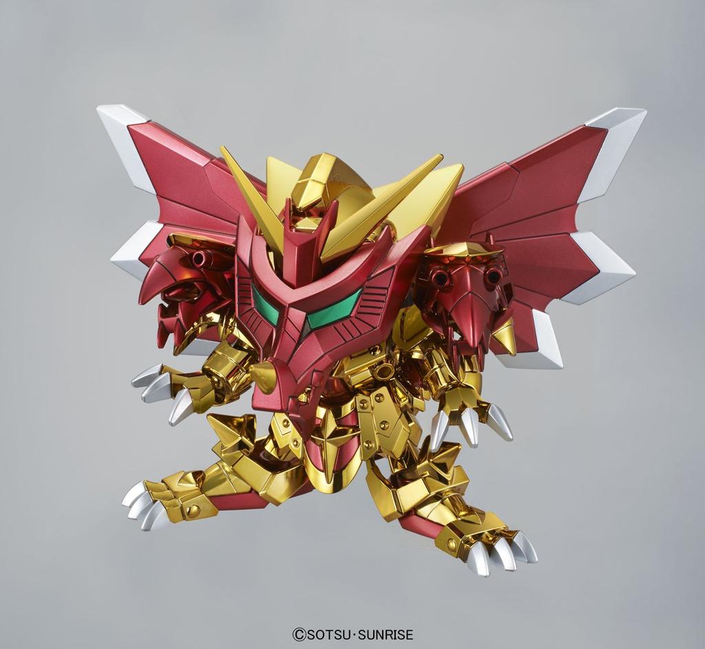 SD Gundam BB Senshi 400 LEGEND BB Ritter Überlegener Drache Plastikmodell Nr. Vorgefärbt
