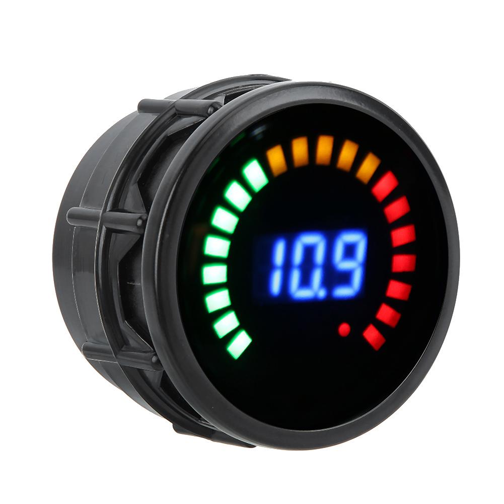 Digital LED Car Oil Temp Gauge Temperature Meter 12V Universal 52MM 2in