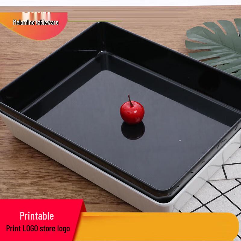 Rectangular Melamine Food Storage & Serving Tray