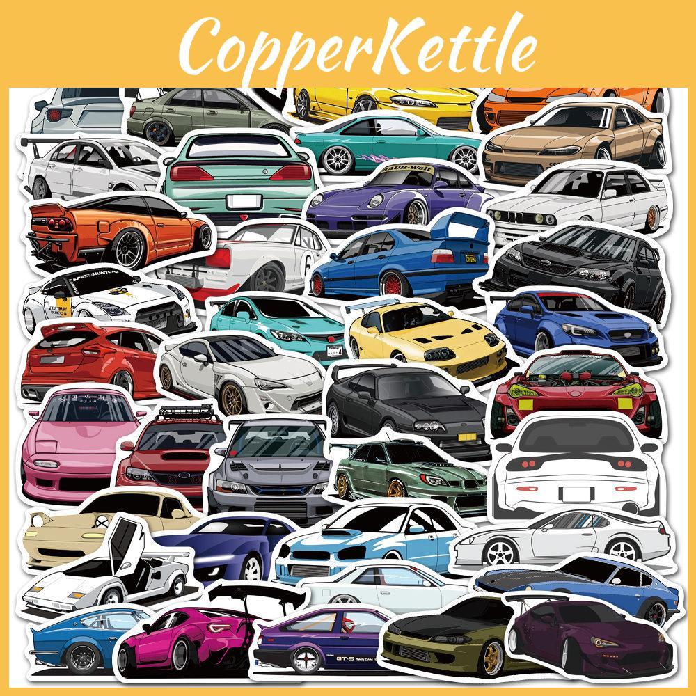 Collectible Cartoon Car Sticker Set Colorful And Durable Decals For Vehicles And Travel Gear Pack Of 100