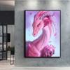5D DIY European Dragon Cross Stitch Rhinestones Diamond Drawing Embroidery Mosaic Home Decor