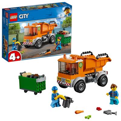 Camión de Basura LEGO City 60220 Juguete de Bloques para Niños