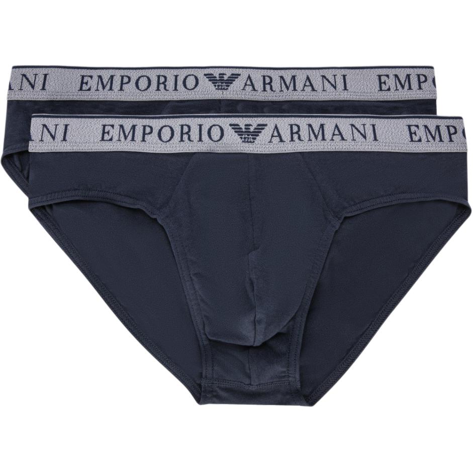 

Emporio Armani FW24 Logo Print Elastic Waist Triangle Underwear Men underwear Navy-Blue 111733-4F720-06236 L
