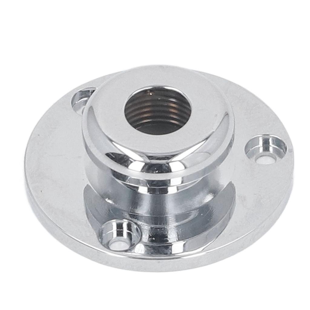 Metal Endpin Cover 6.35mm Jack Tail Pin Cover for Acoustic Guitar Ukulele EQ Equalizer Pickup Instal