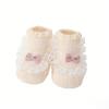 Spring/Summer Baby Lace Socks, Non-, Loose Cuffs, Comfortable Legs, Combed Cotton, Breathable Mesh, Newborn Girls' Socks