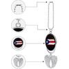 Puerto Rico Flag Car Hanging Ornaments Rearview Mirror Pendant Cute Interior Accessories Decorations Puerto Rico Flag