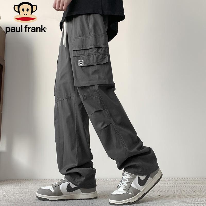Paul Frank Men's Cotton Straight-Leg Cargo Pants