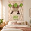 Shrek Tapestry highquality for decorating living room bedroom dorm walls ideal as bedroom wallart orholiday gift