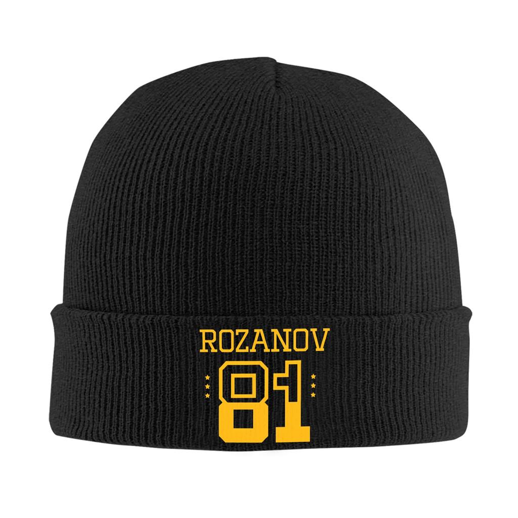 Boston Raiders Heated Rivalry Ilya Rozanov 81 Hat Autumn Winter Beanie Fashion Caps Unisex Women Acrylic Bonnet