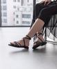 Spur Lisa Race-Up Strap Sandal -Ss8047 (3Color) 1.5Cm Strap Sandals