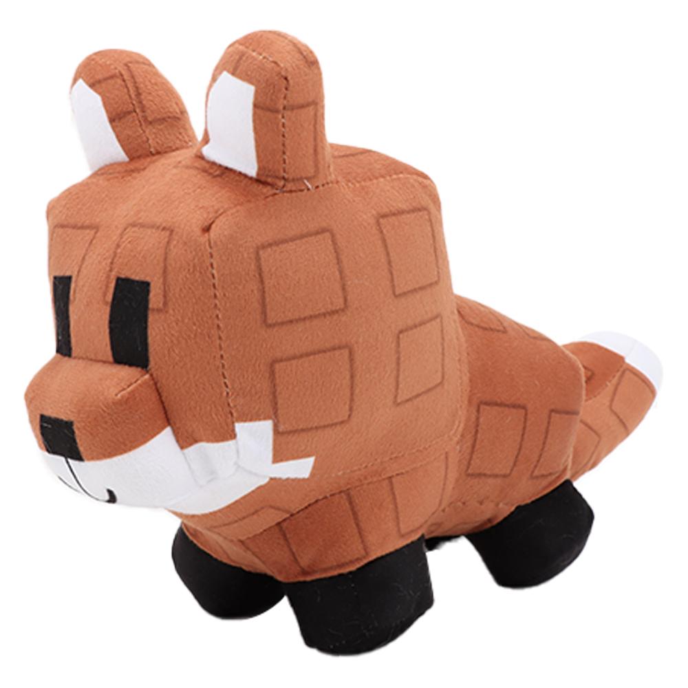 27cm Coltiva un Giardino Peluche Procione e Volpe Peluche Giocattoli Gioco Figura Periferica Bambole Lupo Regali di Compleanno per Fan Giocattoli per Bambini Decorazione Stanza