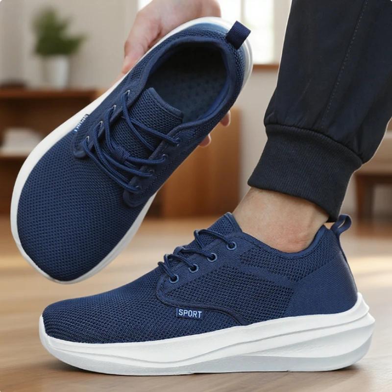 New Men's Casual Wide Barefoot Shoe Unisex Trail Running Non-Slip Minimalist Walking Shoes Fashionable Breathable Men's Sneakers