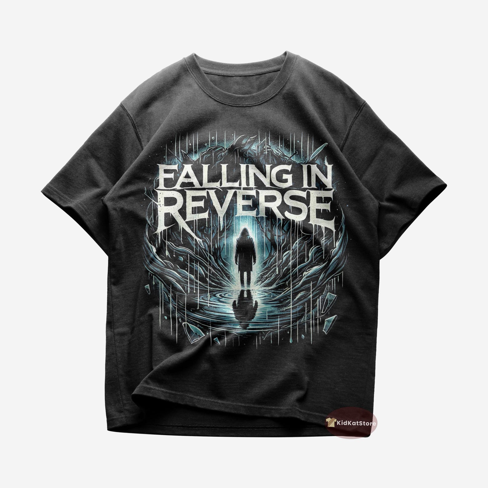 Falling In Reverse T shirt - ZOMBIFIED - Falling In Reverse Merch - Unisex Rock Tee - Gift for Rock Lovers - Premium Music Apparel XL