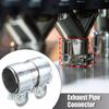 Exhaust Clamp Stainless Steel 45mm 50mm 63mm Exhaust Tube Pipe Connector Joiner Sleeve Clamp Adjustable Tip Car Accessories