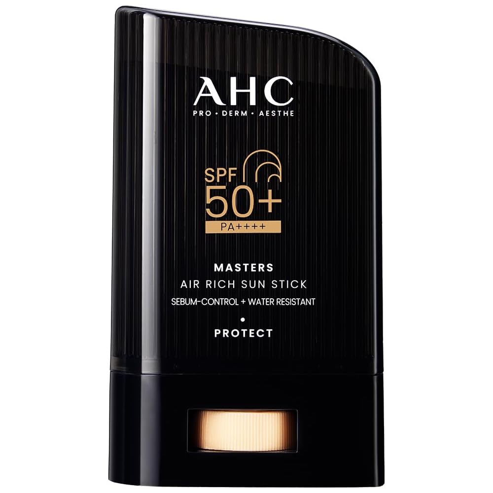 AHC Masters Air Rich Sun Stick SPF 50+ PA++++ 22g Black UV Care Sunscreen Stick